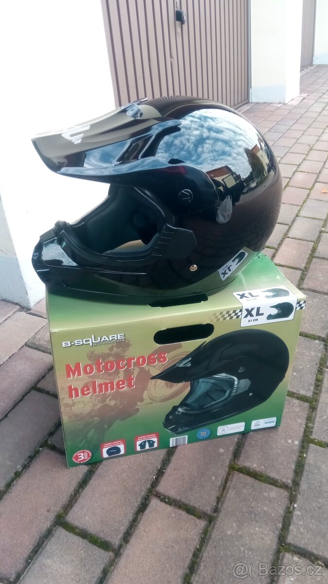 Motokrosová helma B.Square XL - NOVÁ
