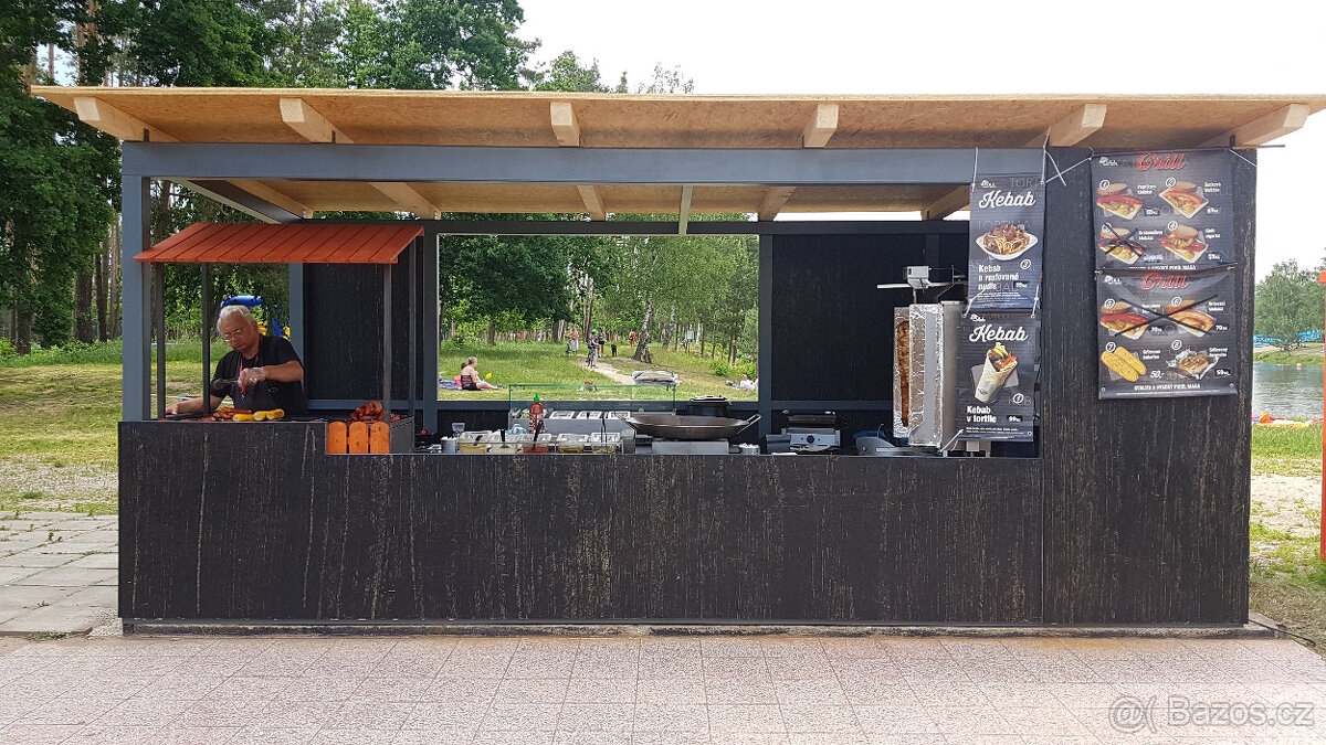 bývalý PRODEJNÍ STÁNEK s občerstvením