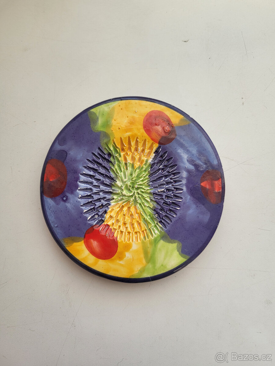 Prodám středomořské malované keramické struhadlo