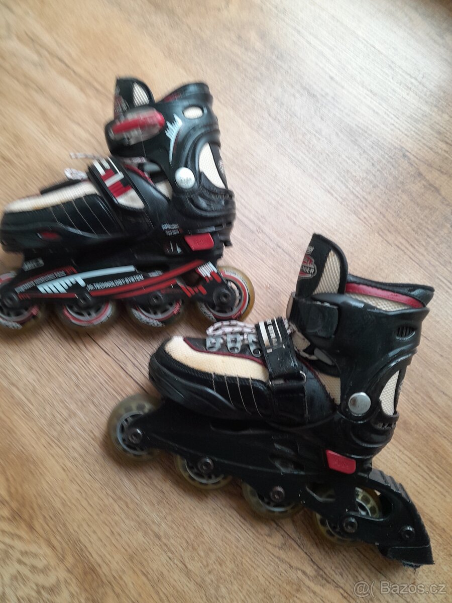 Dětské kolečkové brusle v.29-32