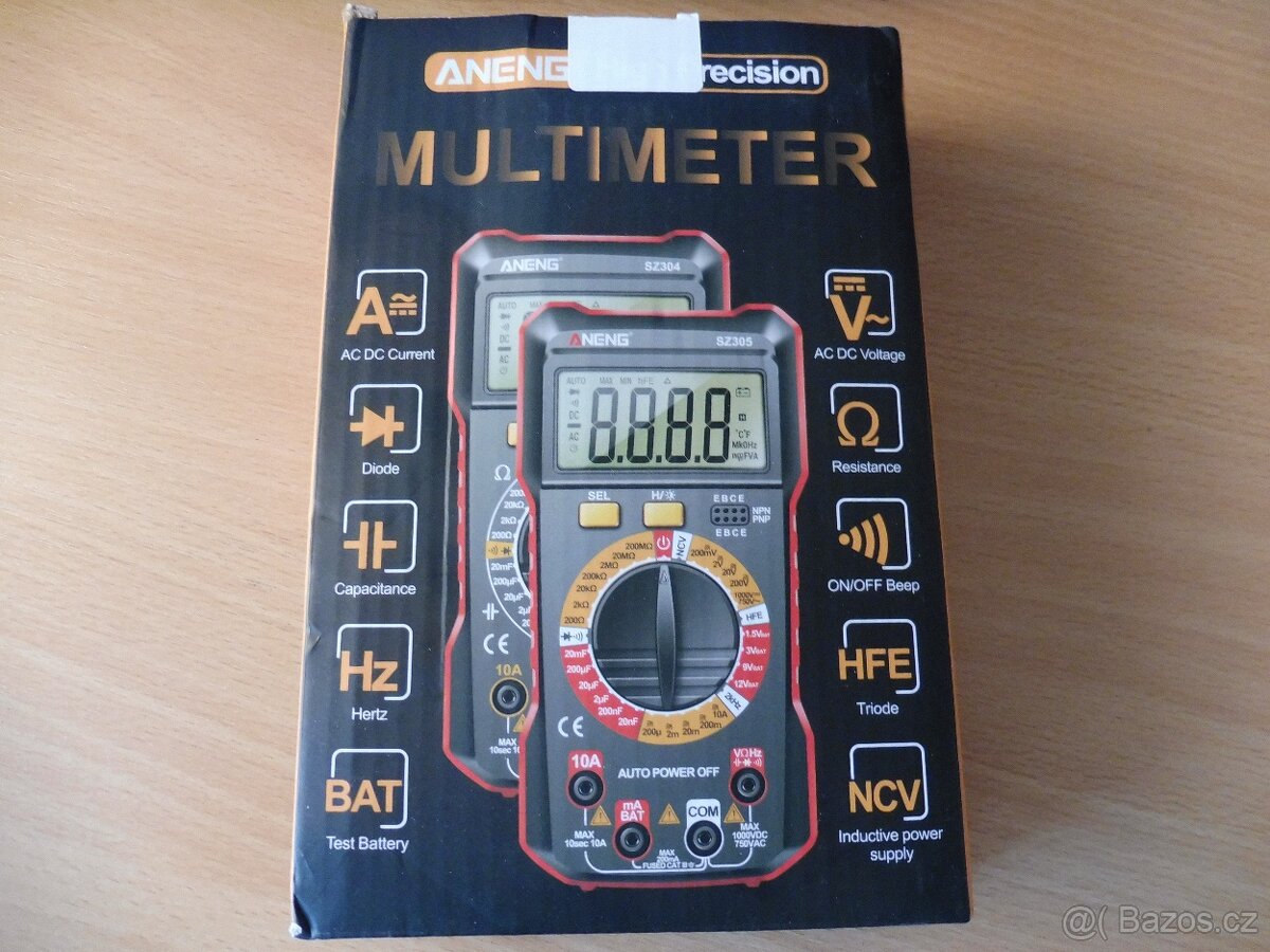 Multimetr digitální