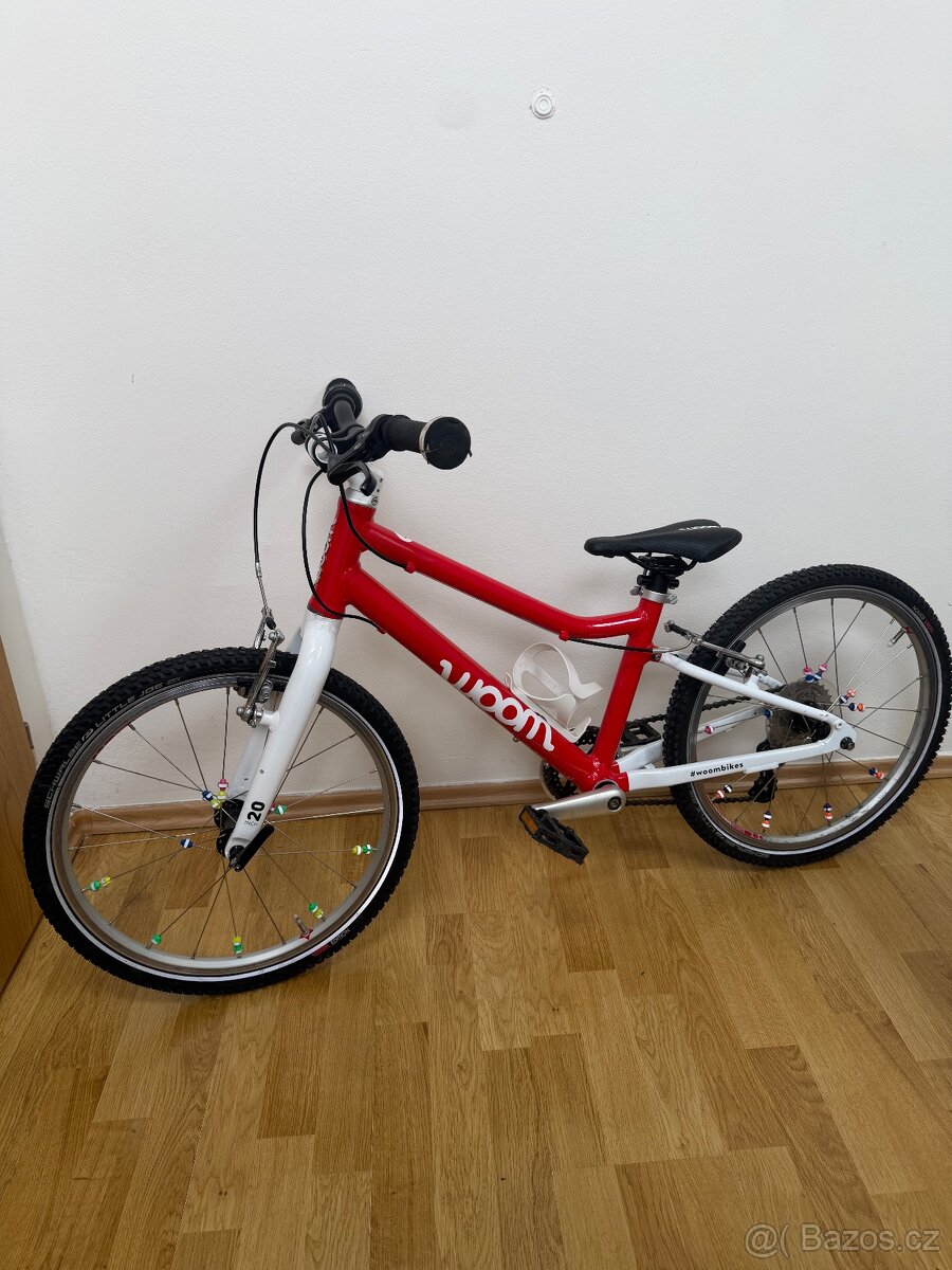 Dětské kolo Woom 4 Red