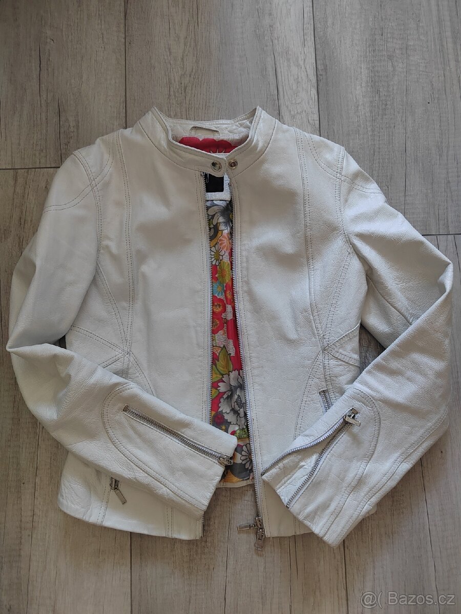 Dámská kožená bunda S