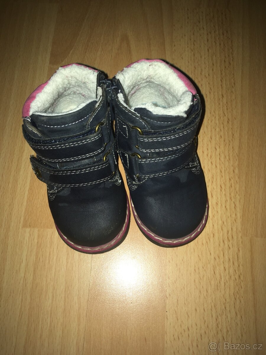 Zimní dětské boty