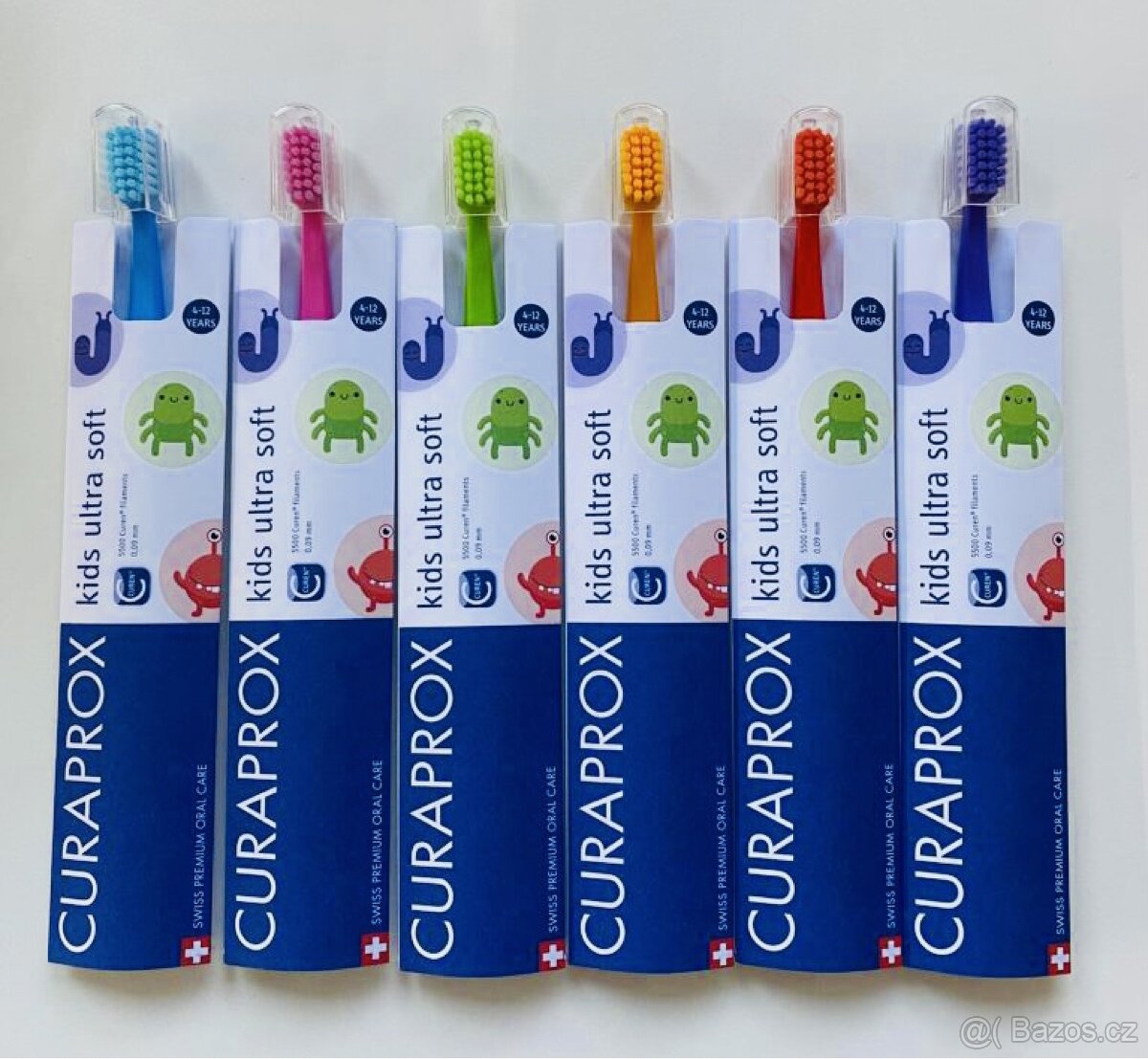CURAPROX Kids ultra soft - zubní kartáček mix barev