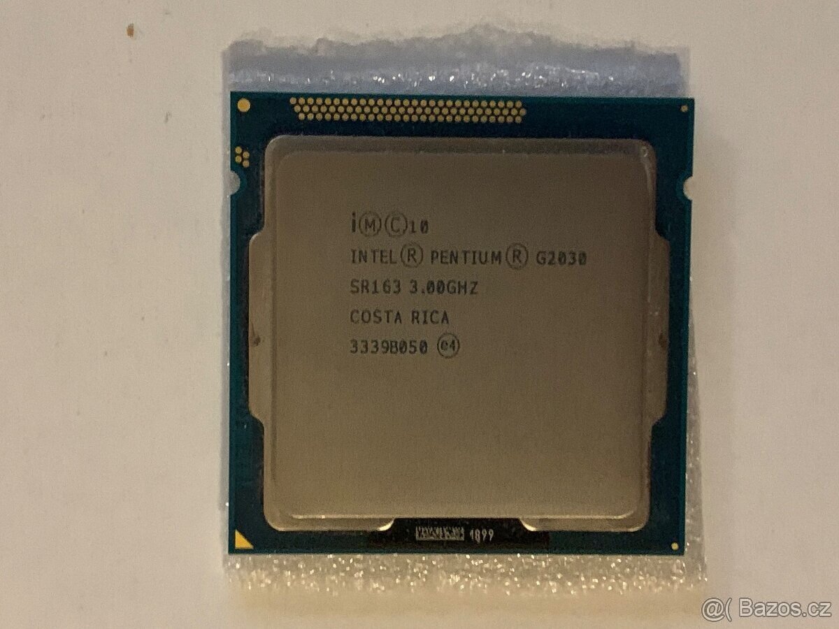 Intel Pentium 2jádra G2030 3Ghz s.1155 / G3260 3.3Ghz s.1150