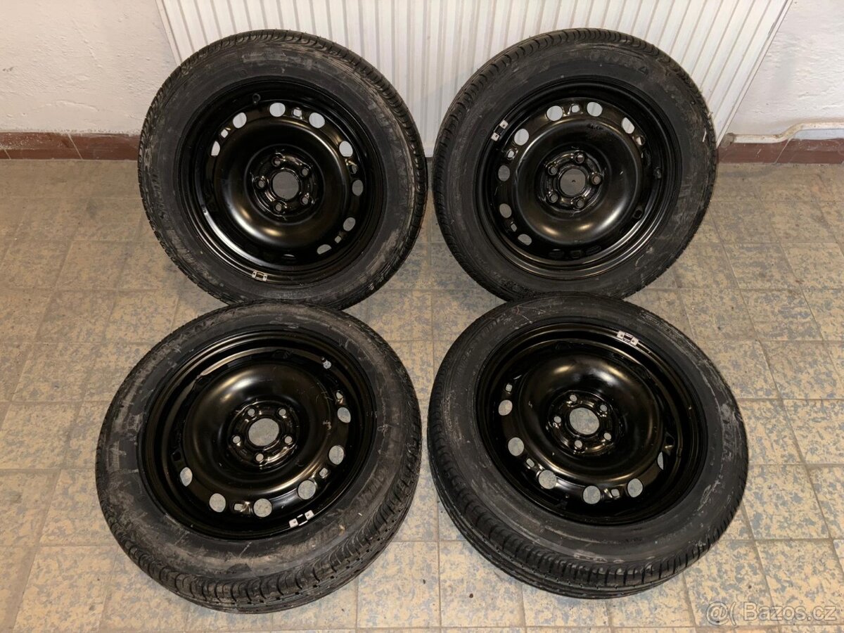 Nové disky + pneumatiky Škoda Fabia