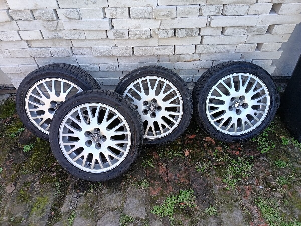 ALU disky Škoda + Pneu