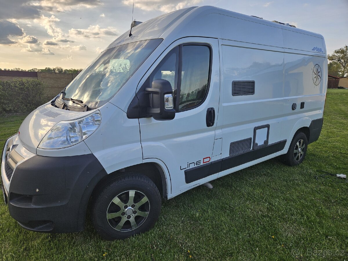 Prodám obytný vůz Citroën Pőssl vestavba