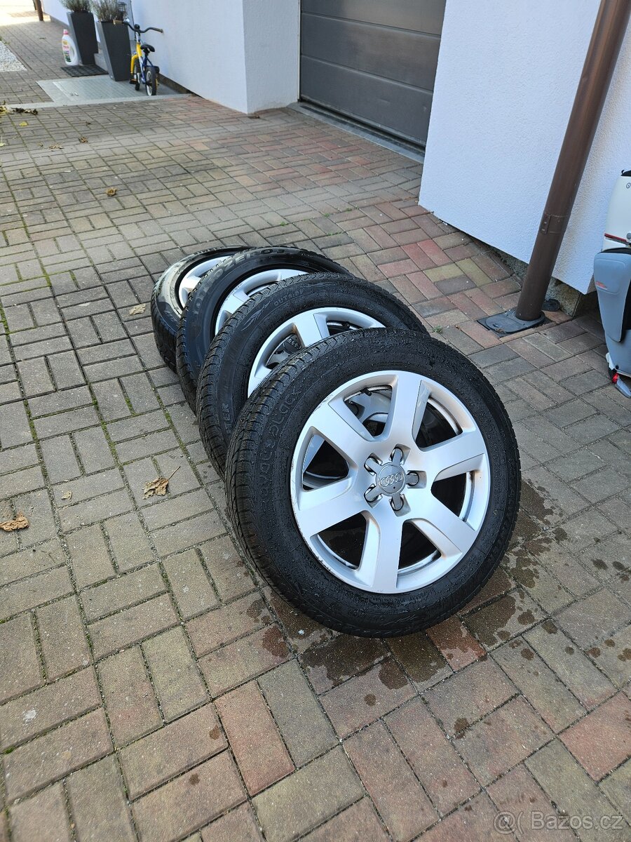 Originál kola Audi 17" vč zimní pneu