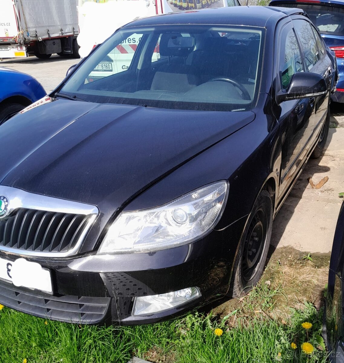 nd z škoda octavia 2 2.0fsi černá zelená 9598 9572 červená