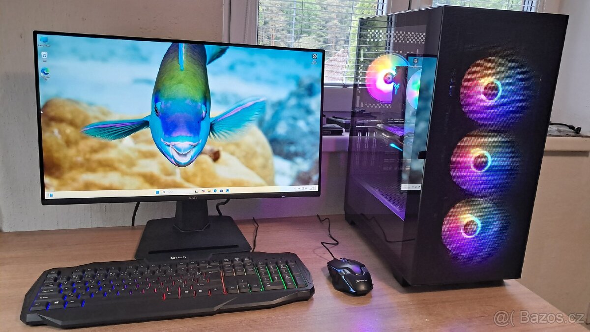 Herní PC sestava Ryzen 5 4500, RTX 3060Ti 8GB, 16G, SSD 1TB