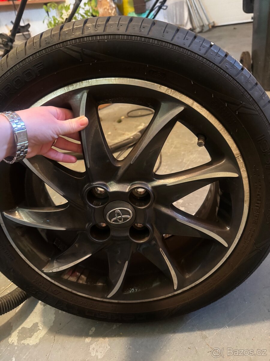 Letní pneumatiky Nokian Tyres - Wetproof + toyota disky