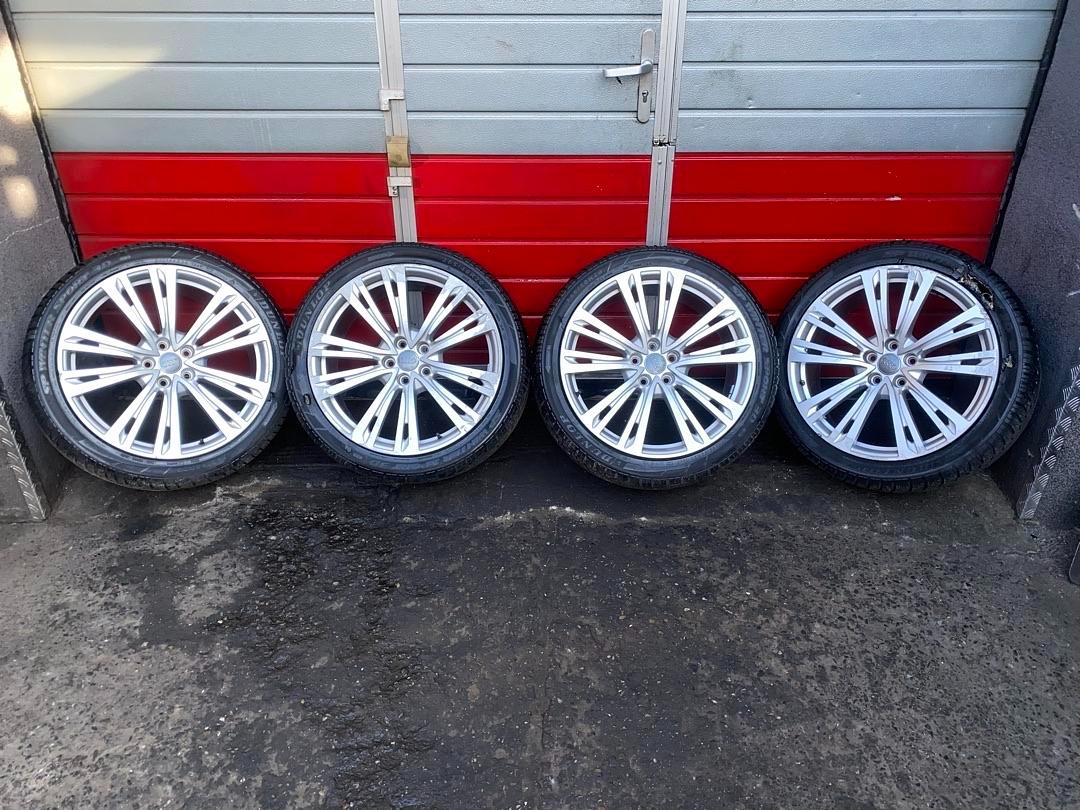 Original ALU kola Audi 20" 9J ET40 + zimní pneu 265/40/R2