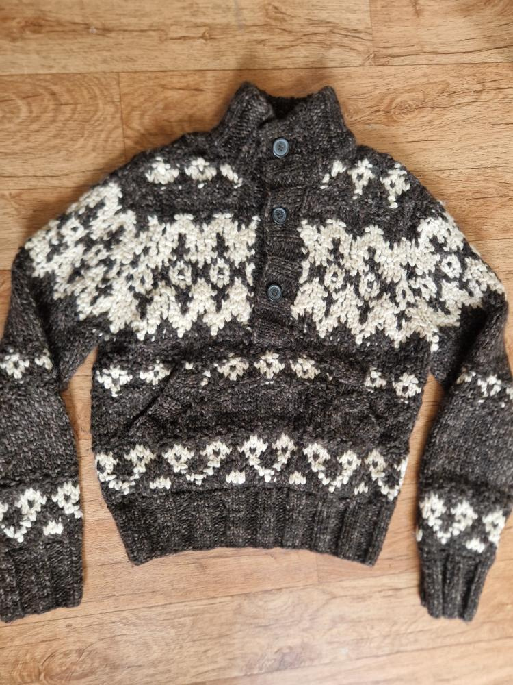 Pánský svetr -manufaktura New York-Abercrombie