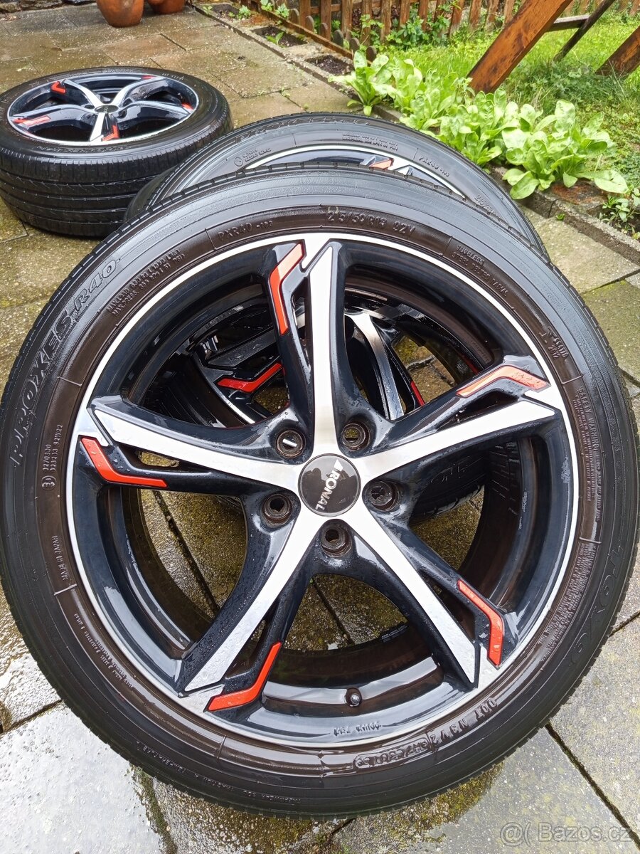 Ronal R62 Red 7,5x18 5x114 ET45