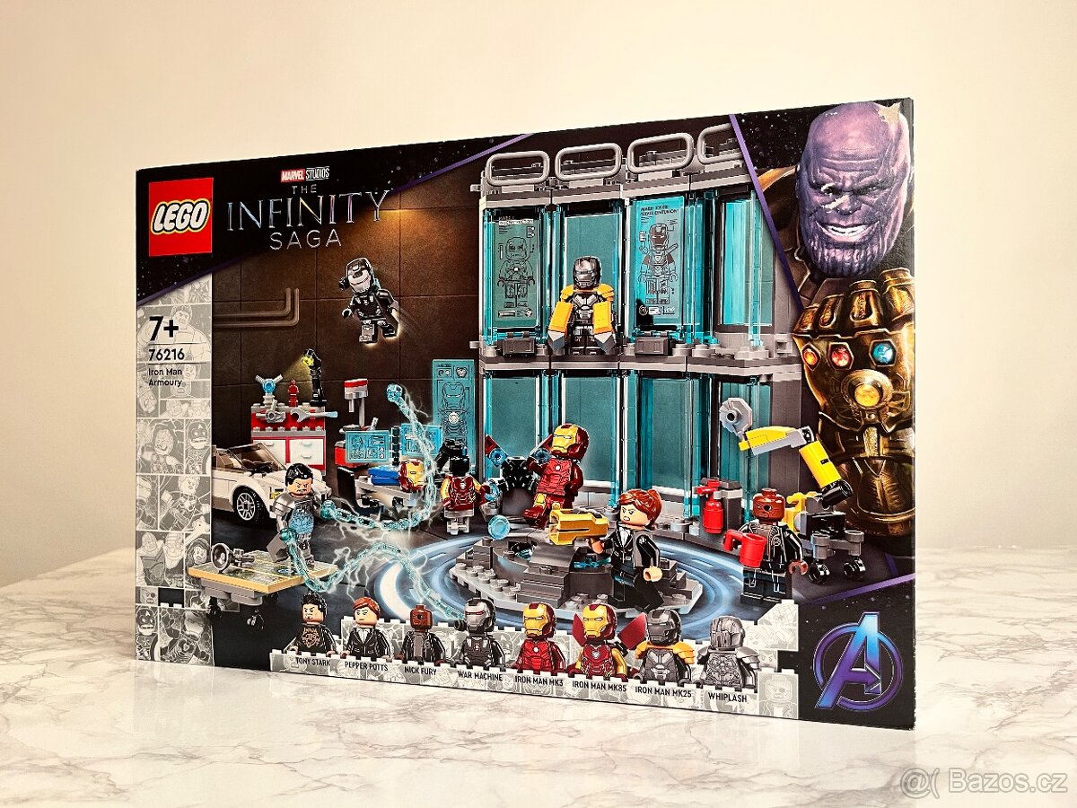LEGO® Marvel 76216 Zbrojnice Iron Mana