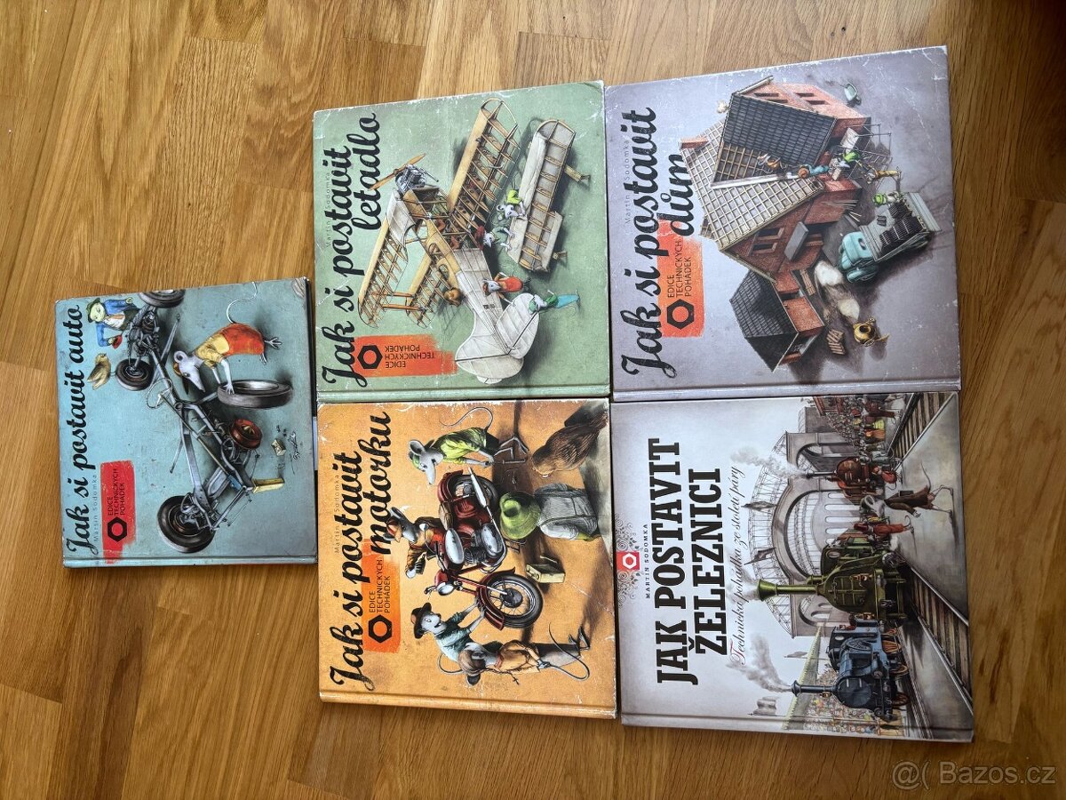 Prodám sadu knih „Jak postavit...“