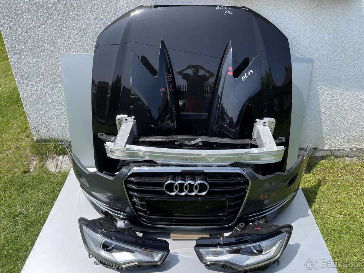 AUDI A6 4G C7 - přední část vozu