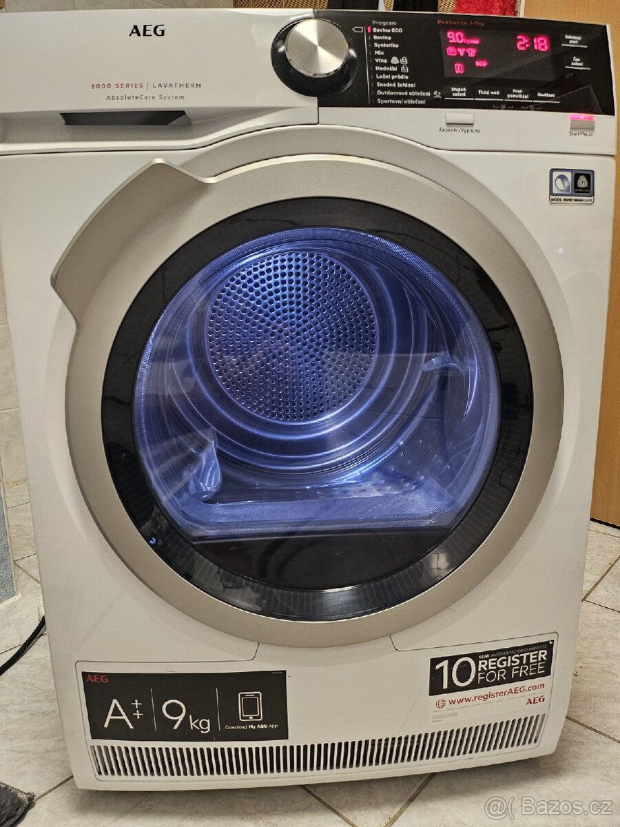 Sušička AEG 9kg