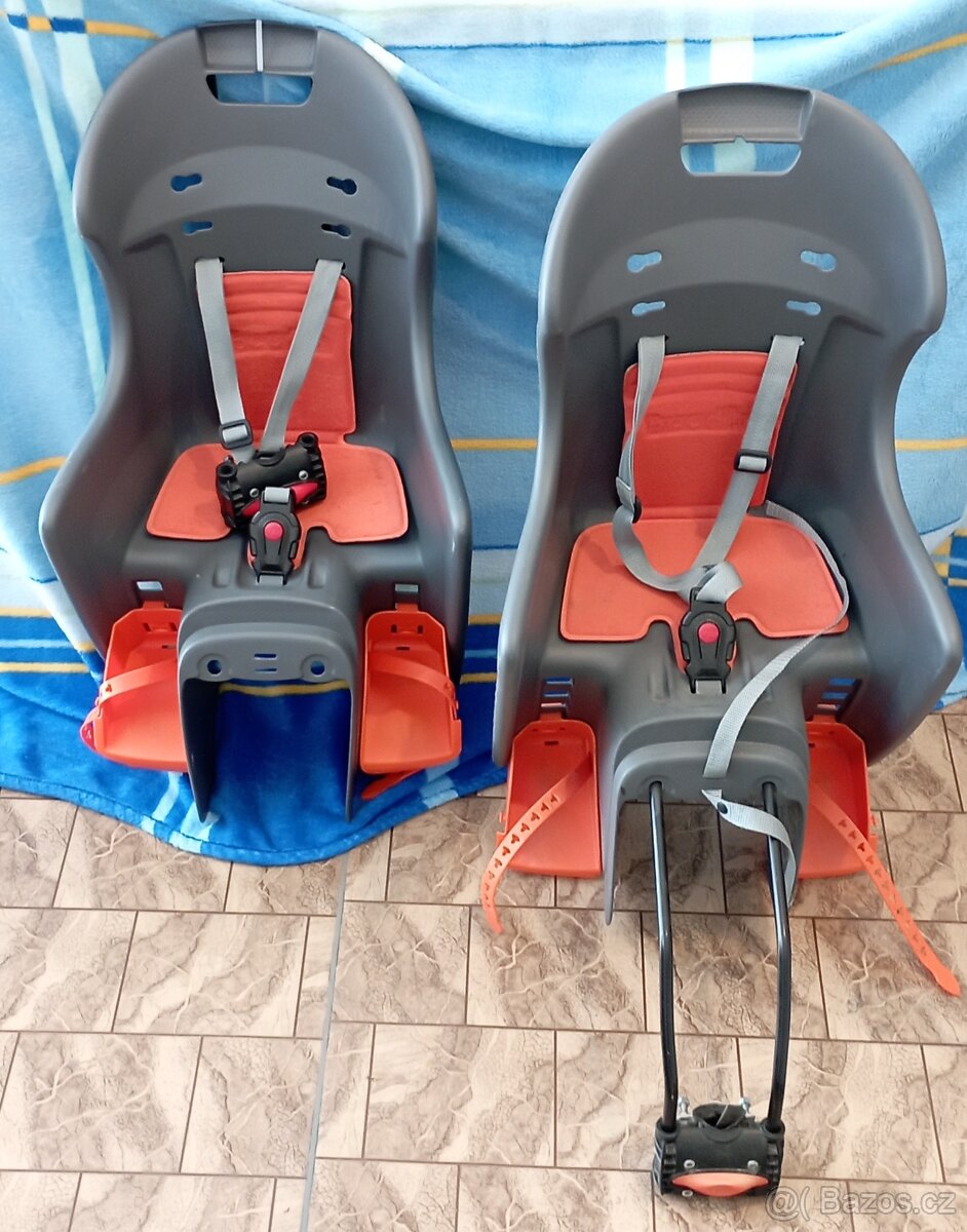 Dětské sedačky na kolo