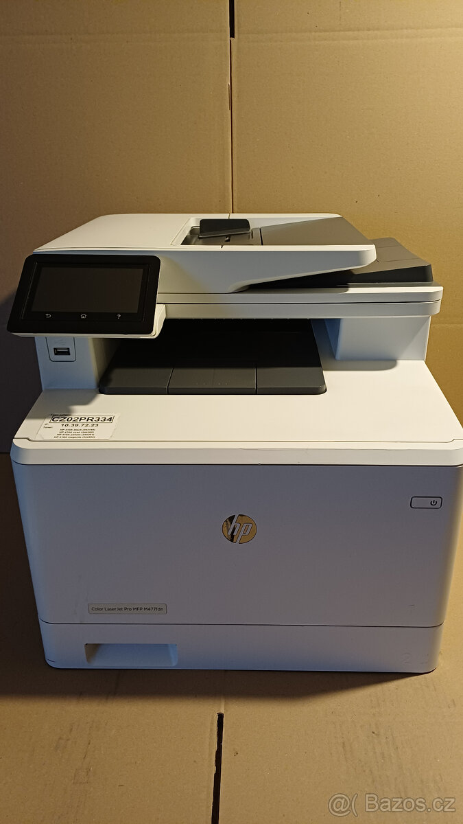 HP Laserjet M477FDN | barevná | Duplex | LAN | original tone