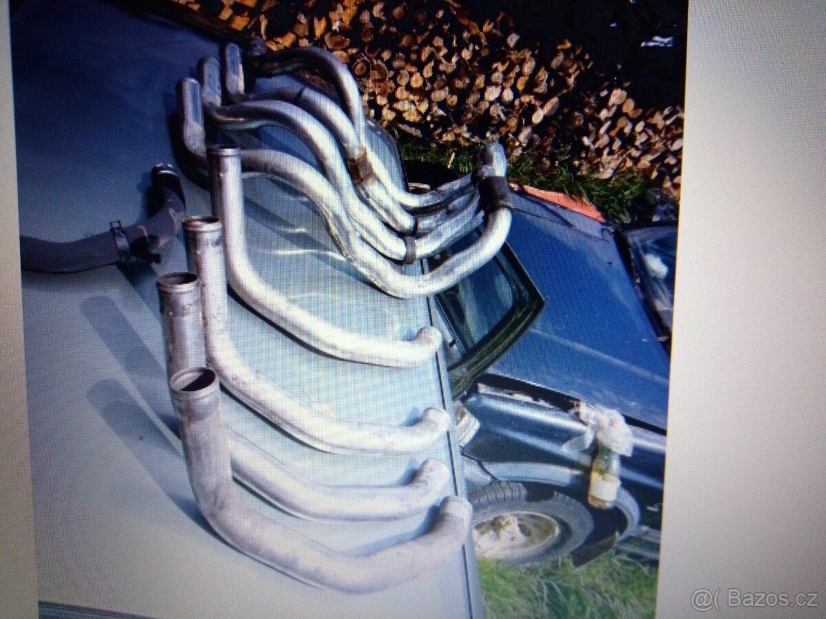 Nerezové trubky, malotraktor, výfuk, offroad