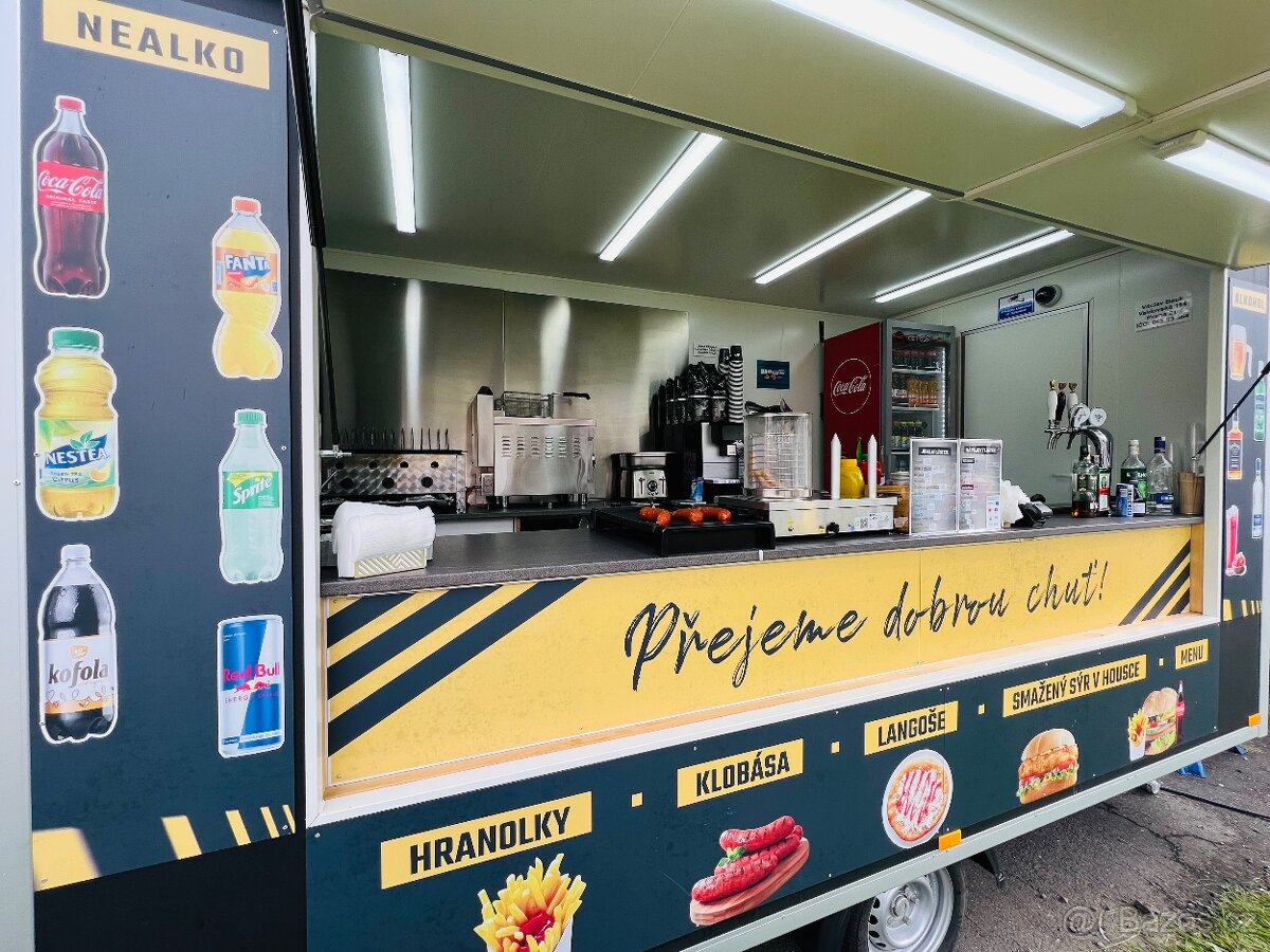 Foodtruck pojízdná prodejna