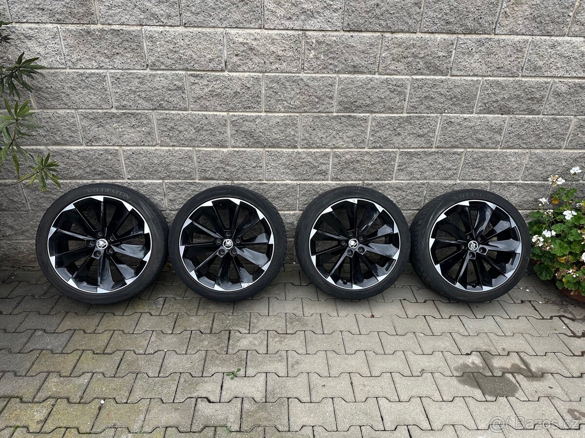 Prodám originální alu kola Škoda Supernova R19