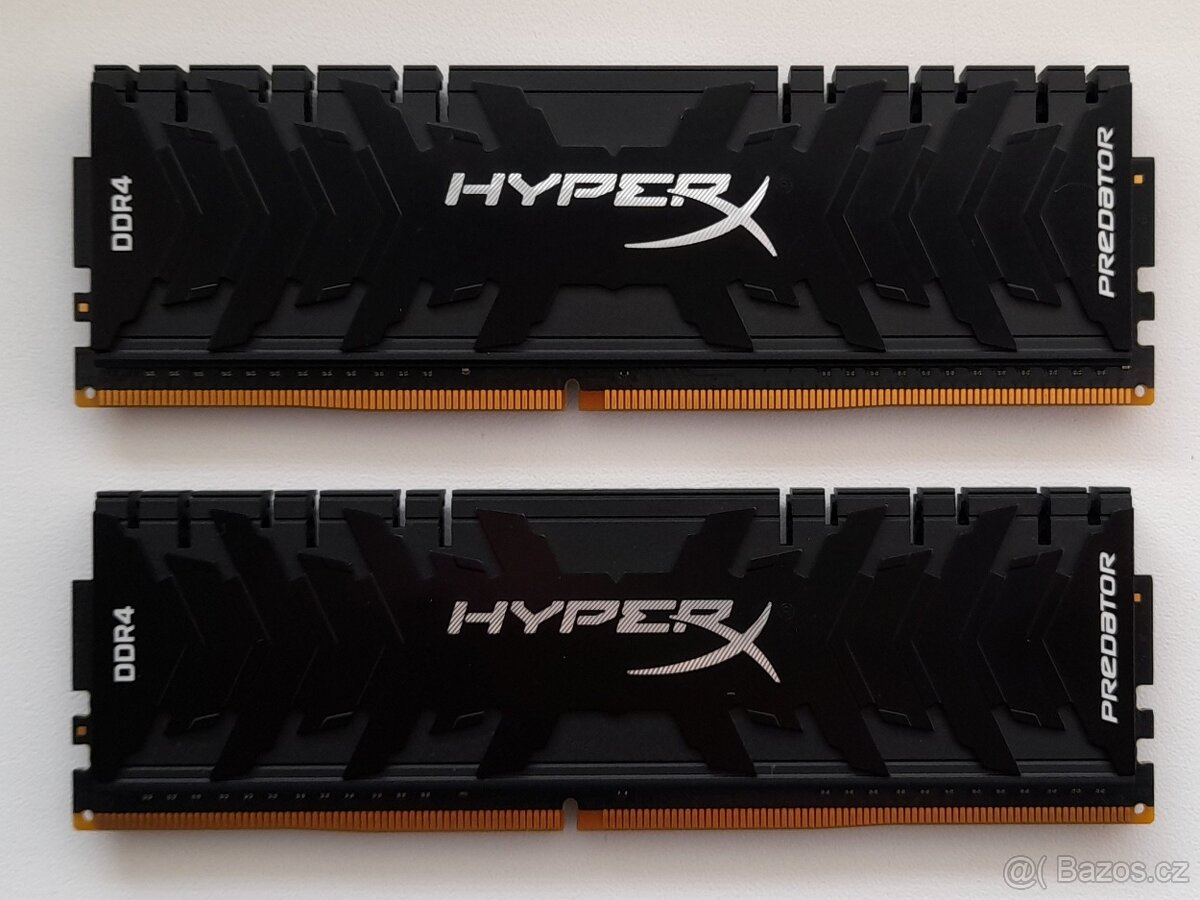 HyperX Predator 16GB (Kit 2x8GB) 3000MHz DDR4 CL15