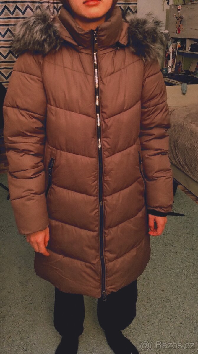 Zimní bunda kabát velikost S