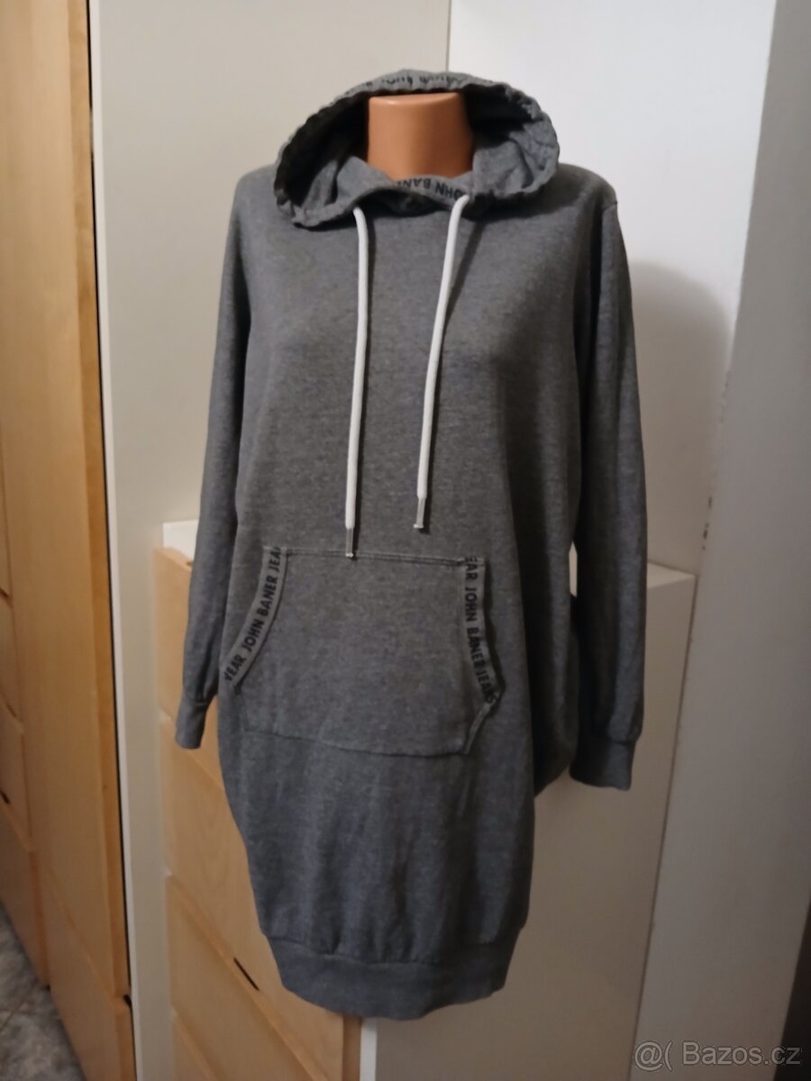 Mikinové šaty John Baner vel. 44 - 46