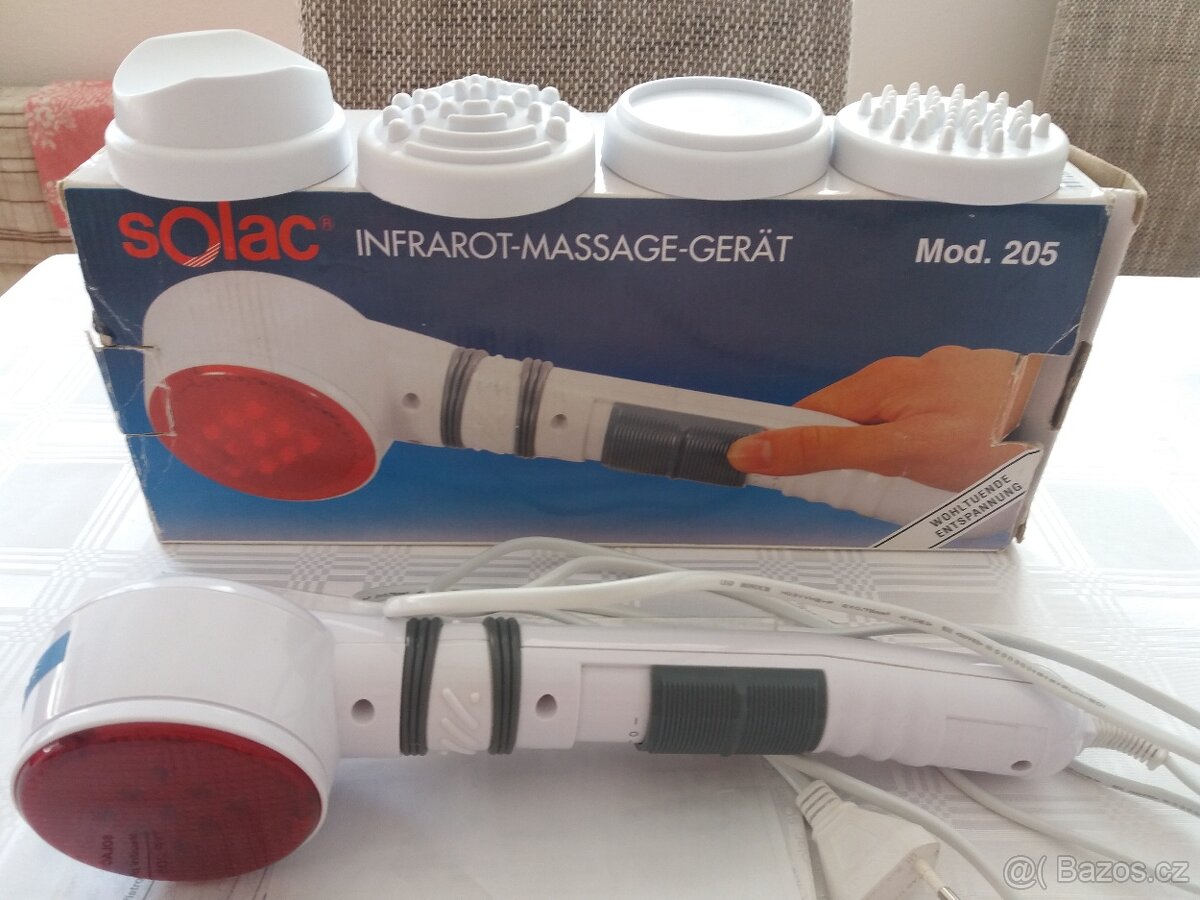 Prodám masážní přístroj Solac, model 205