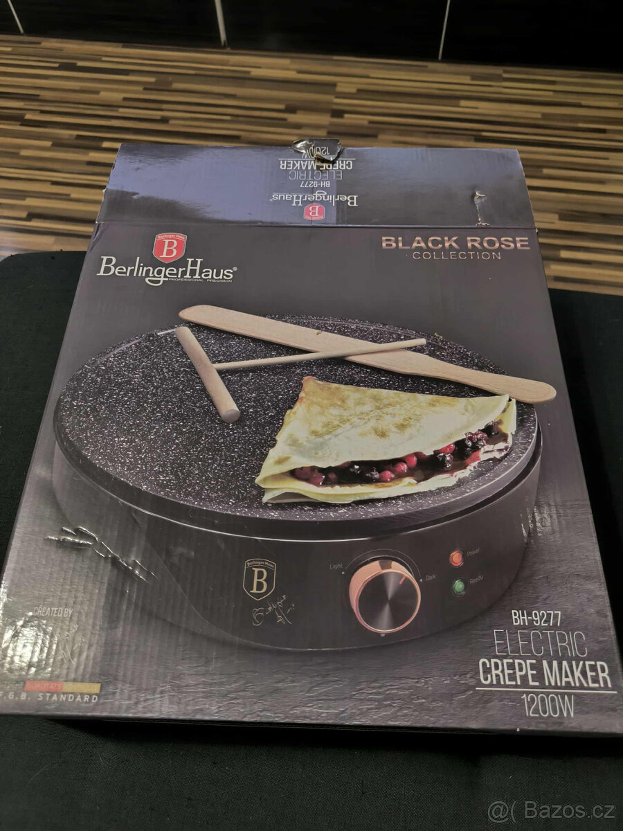 ELEKTRICKÁ PALAČINKOVAČKA 30 cm BERLINGER BH-9277