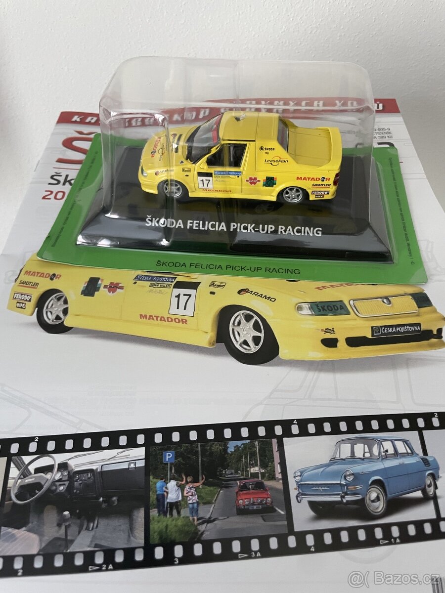 ŠKODA FELICIA PICKUP RACING 1:43