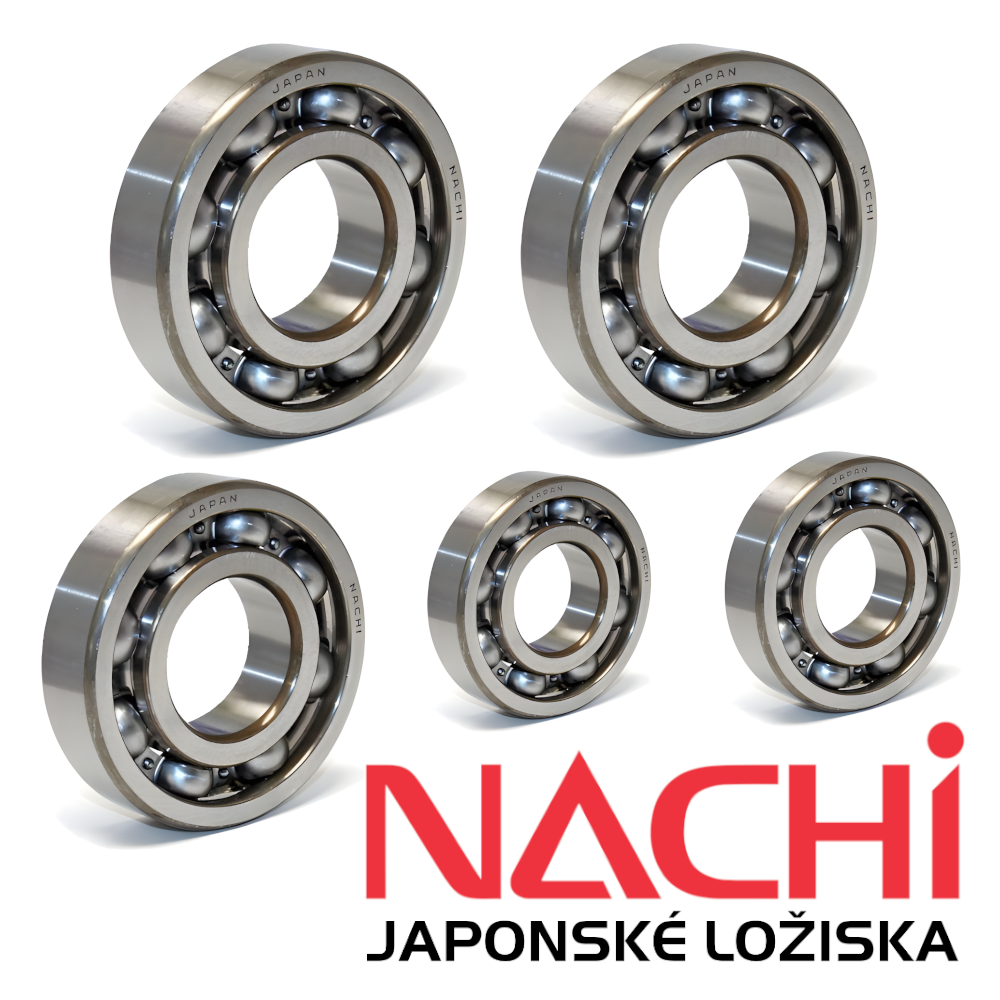 Ověřená ložiska motoru Pionýr 20, 21, 23 - NACHI