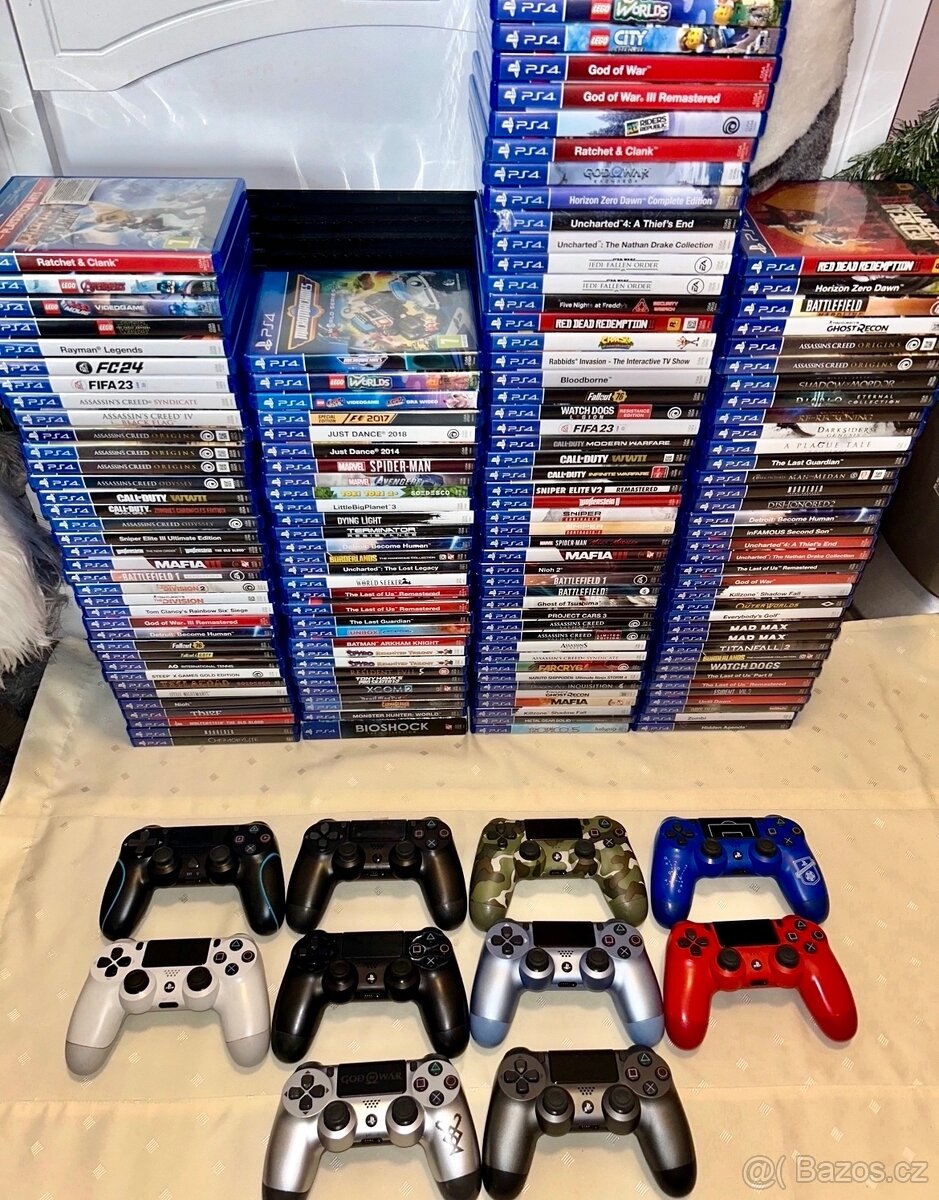 Hry , ovladače ps4 / ps5