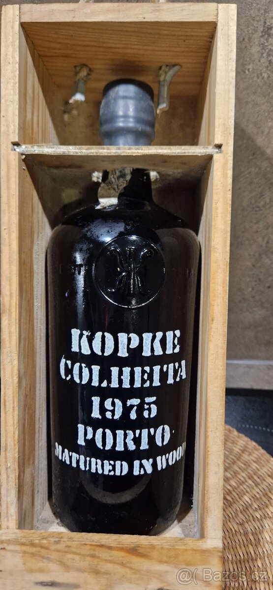 50ti leté Portské víno1975 Kopke Colheita