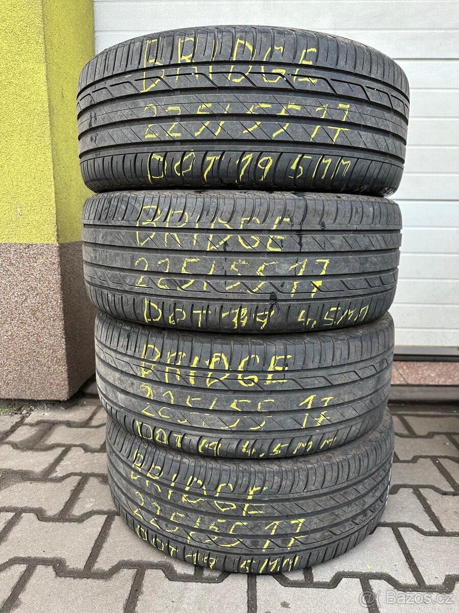 Letní Bridgestone 225/55/17 2019