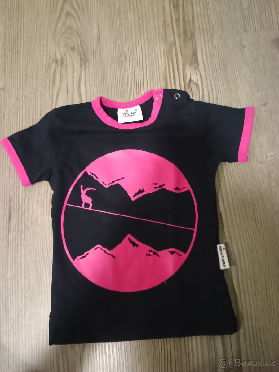 Dívčí triko Swiss Alp vel 86