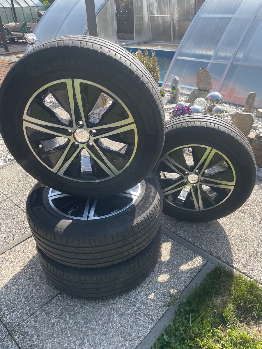 Mercedes Gle originál sada Alu kol r18