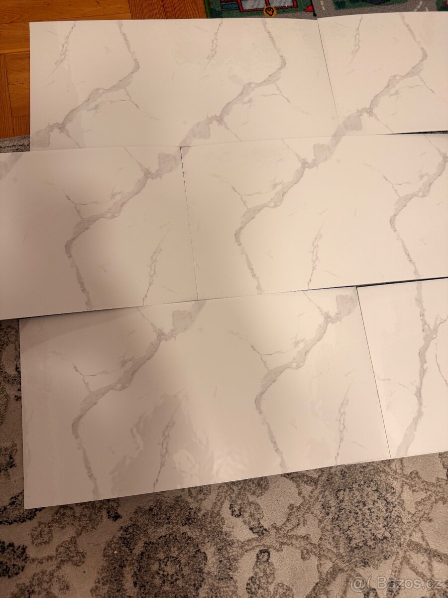 Samolepící panel Mramor Statuario Venato 60 x 30 cm