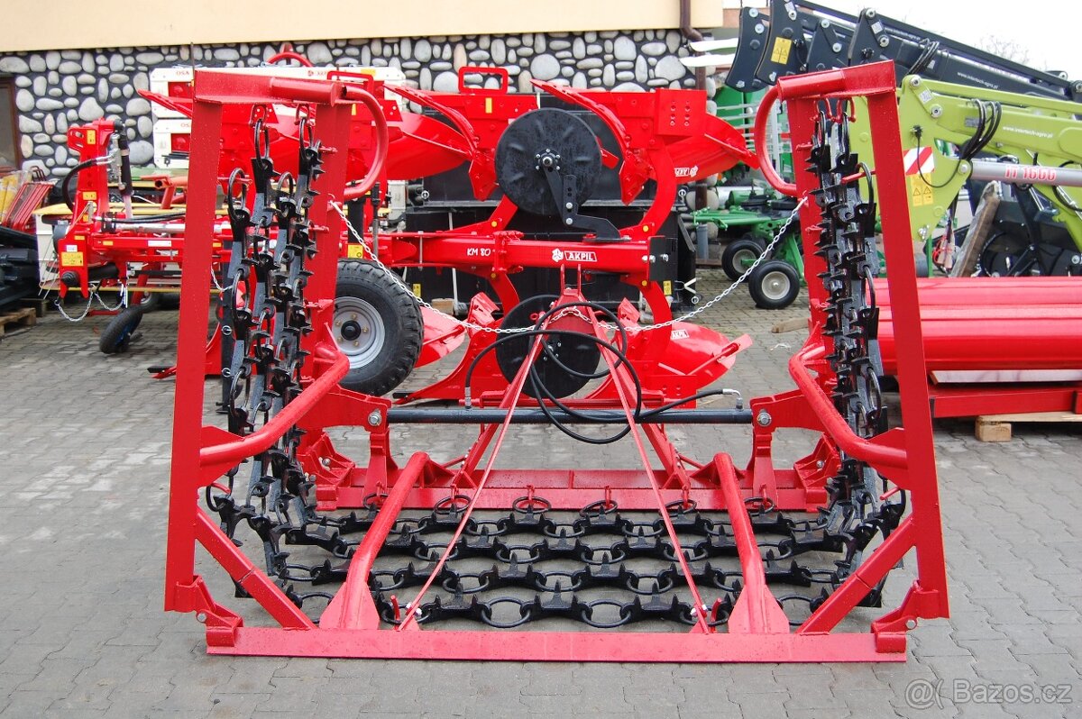 luční brány 5m hydraulicky skládané