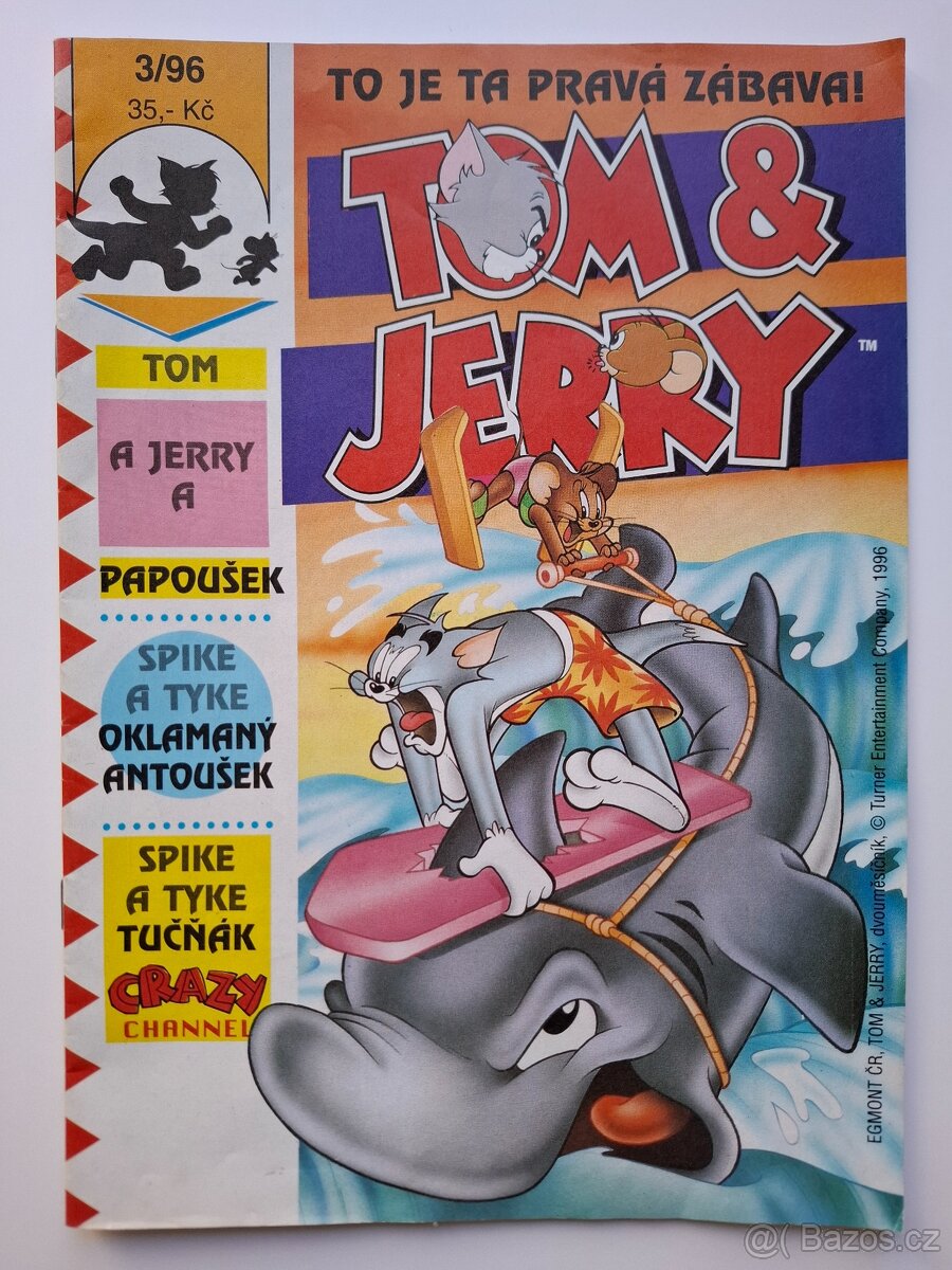 Tom a Jerry 3/1996 Komiks