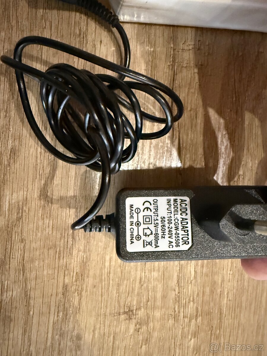 Napájecí adaptér 5.5 V / 600 mA – 2pin konektor