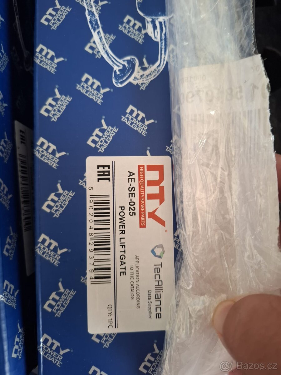 Vzpěry kufru SEAT Ateca elektrické