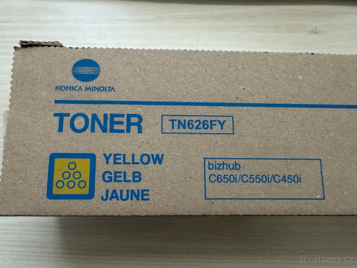 Žlutý toner Konica Minolta TN626FY