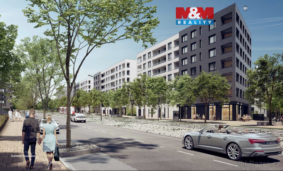 2-room apartment for sale · 55 m² · Praha 5 — 131 530 €