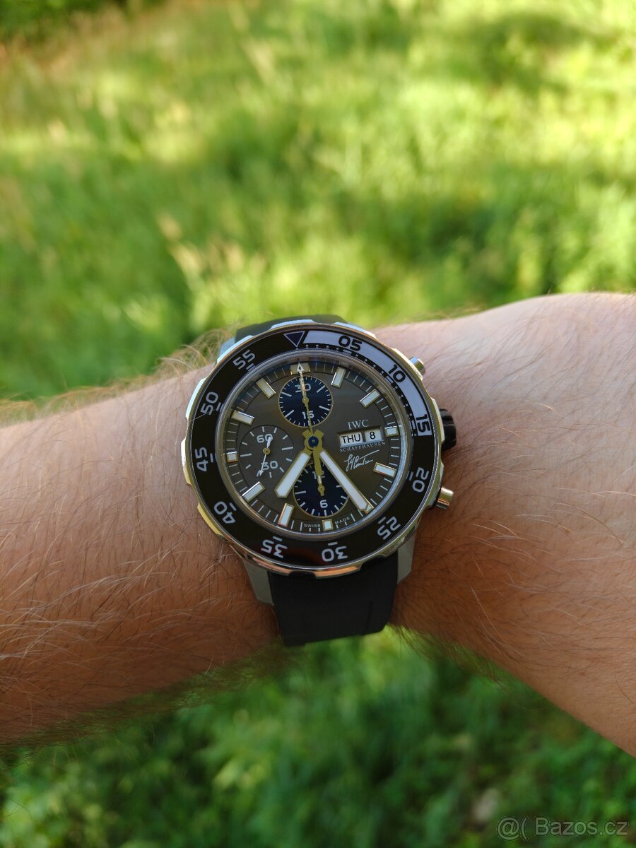 IWC Aquatimer Chronograph Cousteau