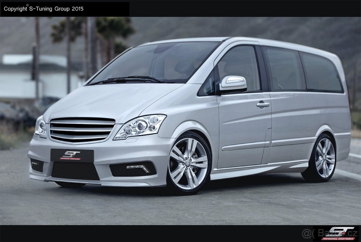 Přední tuning nárazník pro Vito/Viano W639